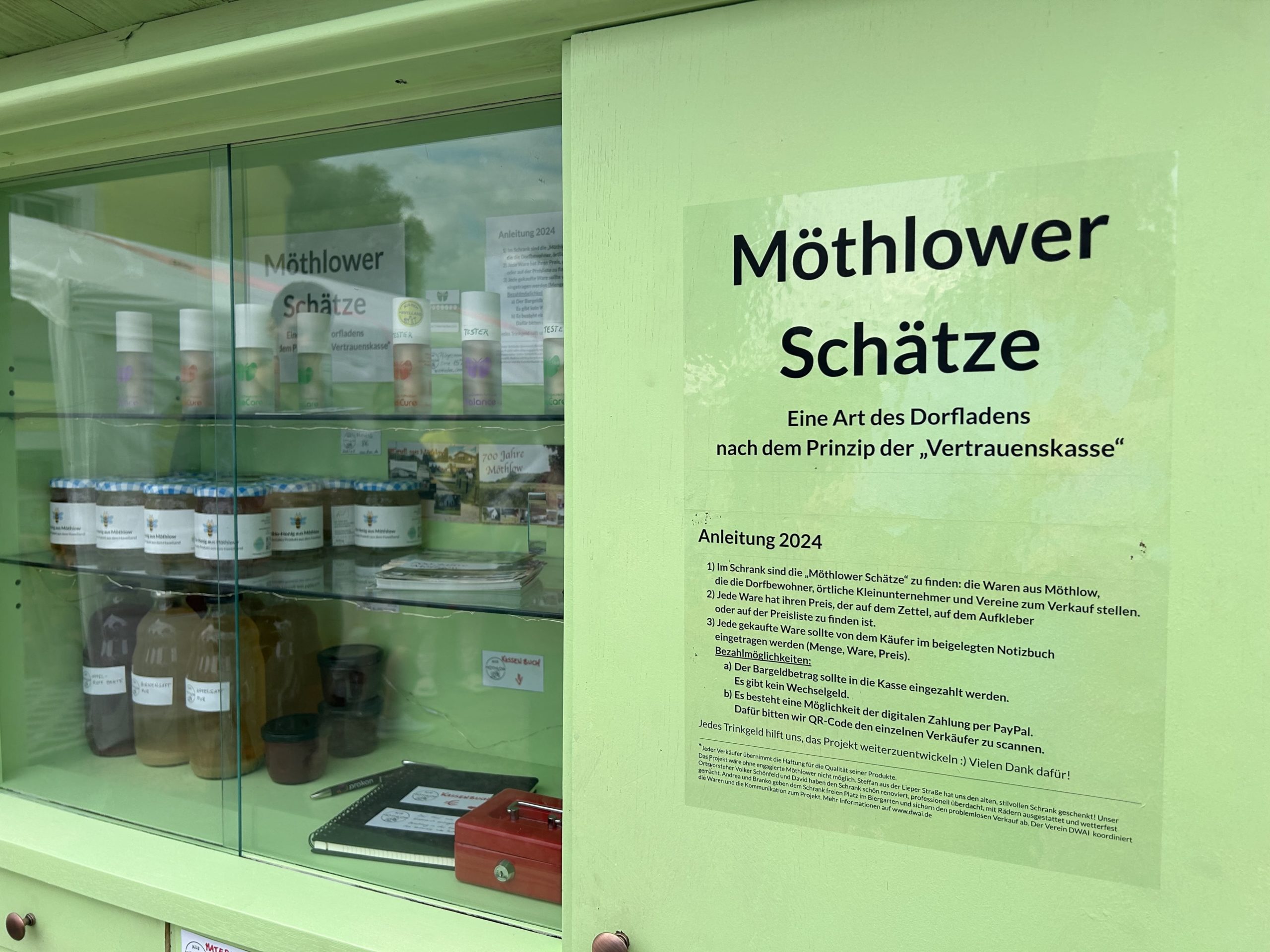 Du betrachtest gerade „Möthlower Schätze“ Dorfladen